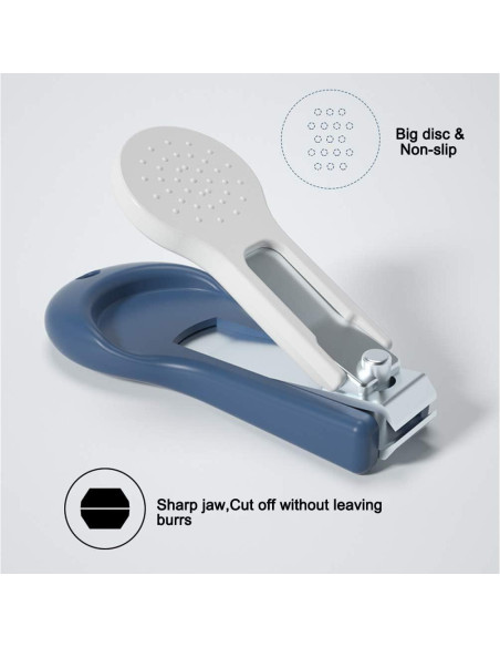 Kit de Uñas para Bebés Socub 4 en 1, Cortauñas y Tijeras Azul Kit de Uñas para Bebés Socub 4 en 1, Cortauñas y Tijeras Azul