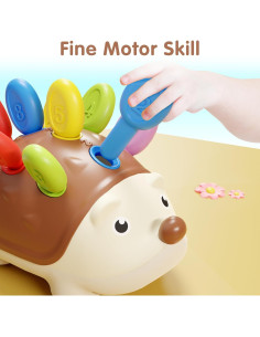 Juguete Educativo iPlay, iLearn Erizo Montessori 1-3 Años 2