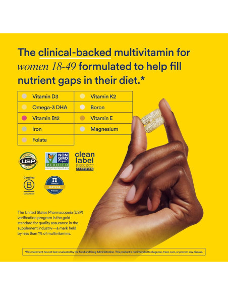 Multivitamina Ritual para Mujeres 18+ 60 Cápsulas Veganas Multivitamina Ritual para Mujeres 18+ 60 Cápsulas Veganas