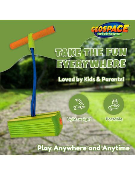 Pogo Stick Geospace Bungee Boing Deluxe para Niños 3+ Años Pogo Stick Geospace Bungee Boing Deluxe para Niños 3+ Años