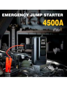 Arrancador de Salto 4500A Gillaway Q16B con Compresor y Linterna 2