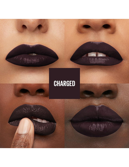 Labial Líquido Brillante Maybelline Super Stay Vinyl Ink 4.1 ml Cargado