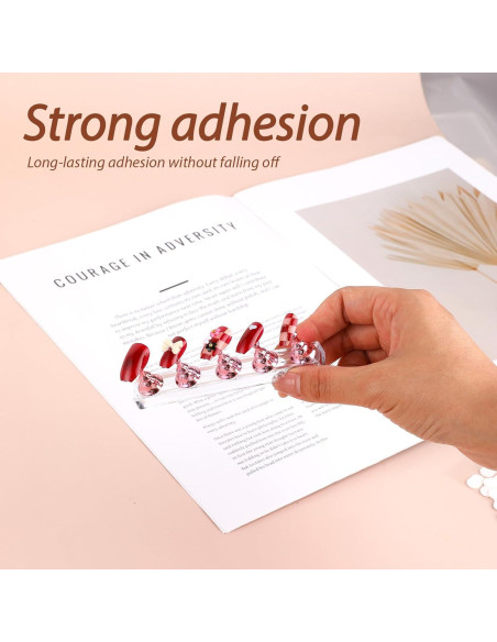 Cinta Adhesiva Doble Cara Trinkrittey 600 Pcs para Uñas Cinta Adhesiva Doble Cara Trinkrittey 600 Pcs para Uñas