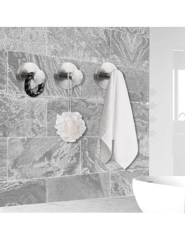 Ganchos de Ventosa Embewhis para Baño y Cocina - Paquete de 2