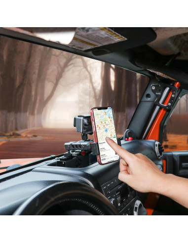 Soporte para Teléfono y Cámara JK RERPRO para Jeep Wrangler 2012-2018