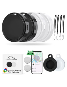 Etiquetas de rastreo Bluetooth para Android Globelec - Paquete de 4