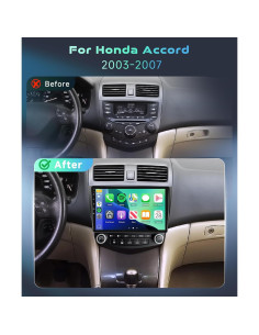 Estéreo de Coche MAHVEC para Honda Accord 2003-2007 10.1" 2