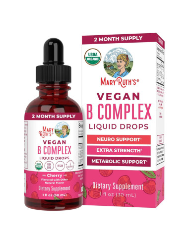 Complejo de Vitaminas B MaryRuth Organics 89g | Vegano | Orgánico