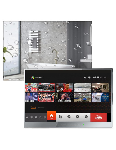 Televisor Espejo Inteligente 22" Elecsung IP66 Android 11