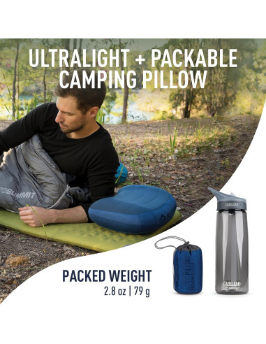 Sistema de Sueño Sea to Summit: Almohada Aeros y Saco Plumas