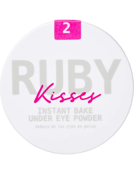 Polvo para Ojos Ruby Kisses Instant Bake - Vegano 3.4g Polvo para Ojos Ruby Kisses Instant Bake - Vegano 3.4g