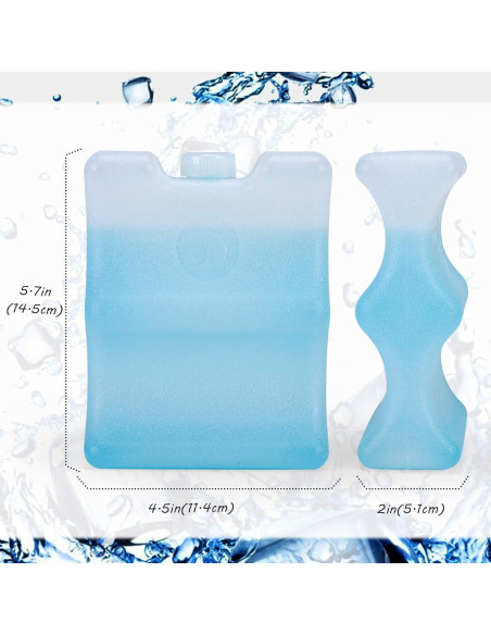 Paquete de Hielo Reutilizable CURMIO para Leche Materna - 1 Unidad Paquete de Hielo Reutilizable CURMIO para Leche Materna - 1 Unidad