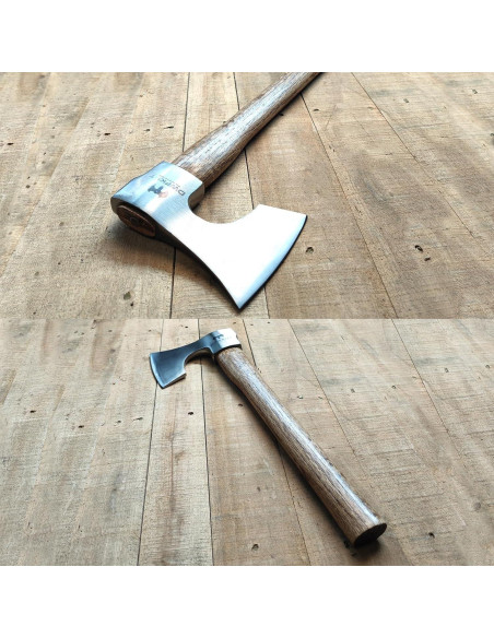 Hacha de Lanzamiento DWFKHT 41.91 cm Acero 1065 Mango Madera Hacha de Lanzamiento DWFKHT 41.91 cm Acero 1065 Mango Madera