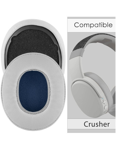 Almohadillas de Repuesto Linkidea para Skullcandy Crusher y Hesh - Blanco