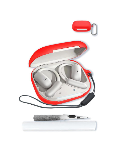 Funda de Silicona BOVUGAC para Auriculares AeroFit 2 - Rojo Funda de Silicona BOVUGAC para Auriculares AeroFit 2 - Rojo
