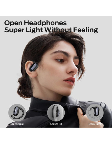 Auriculares Bluetooth Monster Open Ear AC322, 36H Batería, IPX5