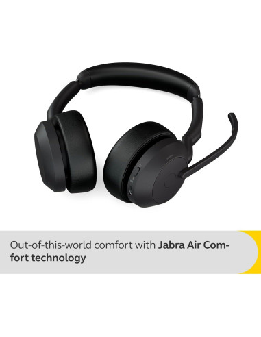 Auricular Inalámbrico Jabra Evolve2 55 con ANC y Micrófonos