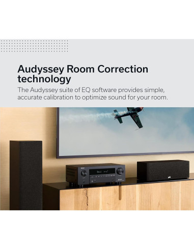 Receptor Denon AVR-X2800H 7.2 Ch 8K UHD - Sonido Dolby Atmos
