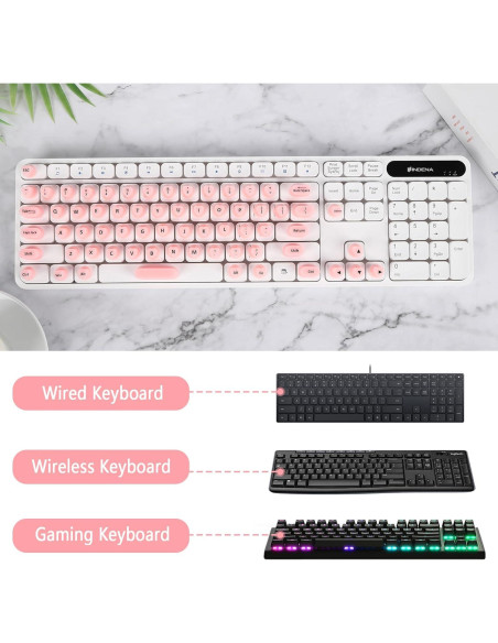 Etiquetas de Teclado Rosa DR.YYDF para Uñas Largas Reutilizables Etiquetas de Teclado Rosa DR.YYDF para Uñas Largas Reutilizables
