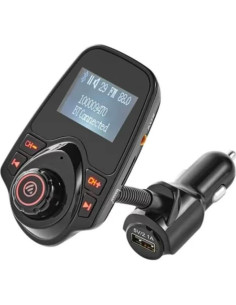 Transmisor Bluetooth FM Inalámbrico Onn CMA3336 2
