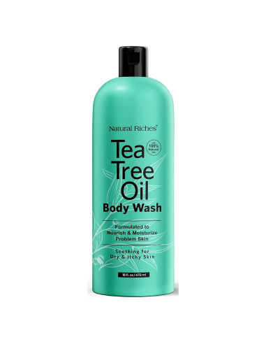 Jabón Corporal Natural Riches 473 ml - Árbol de Té y Aloe Vera