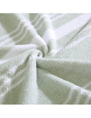 Juego de Toallas de Baño Nautica Windward 6 Piezas Algodón Verde