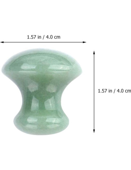 Rodillo de Hielo Uonlytech 2 Pcs Jade Facial Masaje Rodillo de Hielo Uonlytech 2 Pcs Jade Facial Masaje
