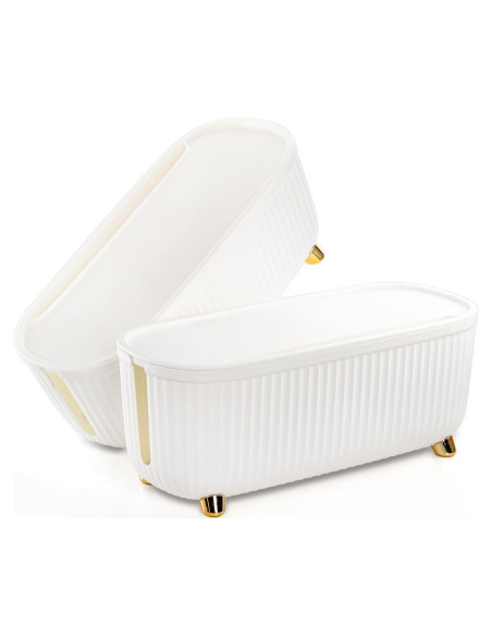 Caja Organizadora de Cables Lyellfe 2 Piezas Blanca 34.8x15.2x12.7 cm Caja Organizadora de Cables Lyellfe 2 Piezas Blanca 34.8x15.2x12.7 cm