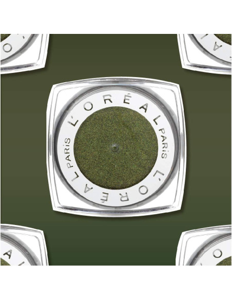 Sombra de Ojos Impermeable L'Oreal Paris Infallible 24HR Esmeralda Dorada 3.4g Sombra de Ojos Impermeable L'Oreal Paris Infallible 24HR Esmeralda Dorada 3.4g