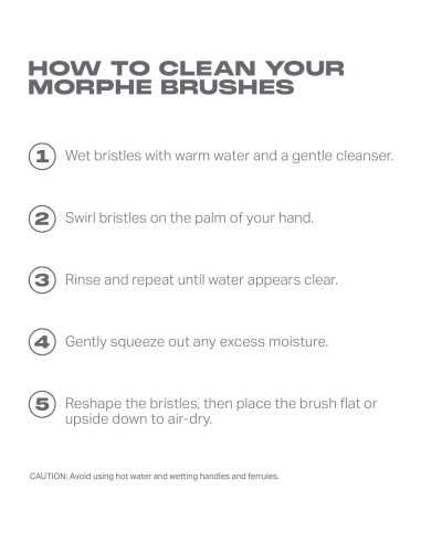 Kit de Cejas Morphe High Archiever - Lápiz, Cera y Brocha Latte