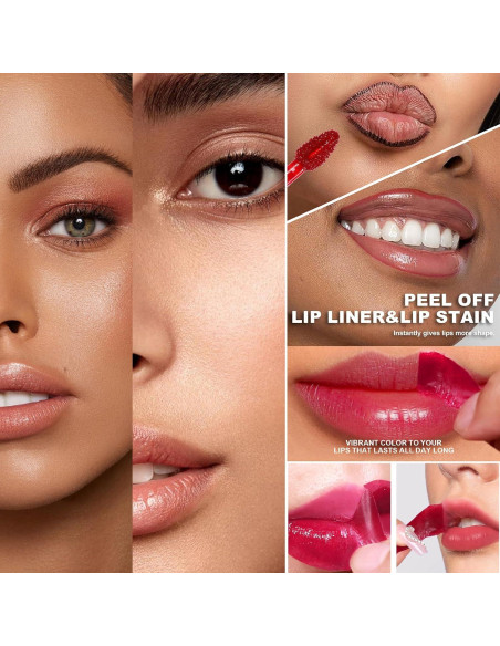 3 Piezas Lápiz Labial Tatuaje Mrettick Larga Duración Ácido Hialurónico 3 Piezas Lápiz Labial Tatuaje Mrettick Larga Duración Ácido Hialurónico