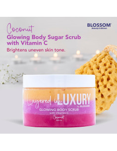 Exfoliante Corporal Espumoso Blossom Coco 300ml con Vitamina C 2