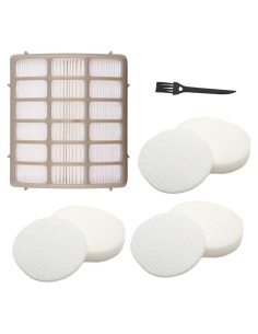 Reemplazo Espumas y Filtro Hepa Dttery para Aspiradora Shark