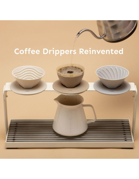 Set de 3 Gotero de Café Palatti Universal - Porcelana Modular Set de 3 Gotero de Café Palatti Universal - Porcelana Modular