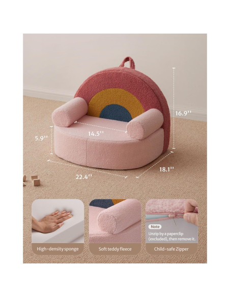 Silla para Niños Blissful Diary Arco Rosa Pálido 1 Unidad Silla para Niños Blissful Diary Arco Rosa Pálido 1 Unidad