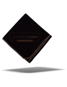Paño de Limpieza Valentino Garemi 45x45 cm Algodón Negro