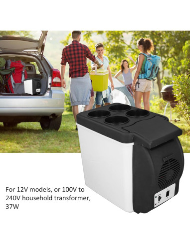 Mini Nevera Eléctrica Sorandy 6L 12V Enfriador y Calentador