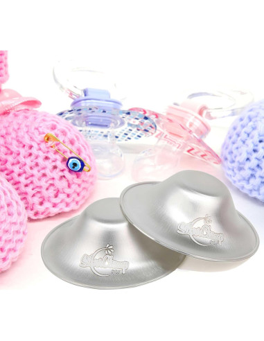 Copas de Lactancia de Plata 925 SilverChamp - Protección Pezones