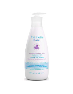 Loción Calmante Live Clean Baby 218 g - Hipoalergénica