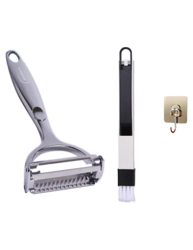 Pelador de Cocina Whidderly Doble Hoja Ergonómico 15.49 cm