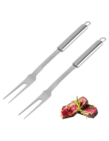 Tenedores de Carne DASHTHER de Acero Inoxidable 33 cm - 2 Piezas