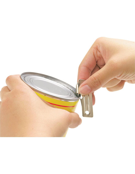 Abrelatas Manual Coghlan's 2-Pack, Acero Niquelado para Camping Abrelatas Manual Coghlan's 2-Pack, Acero Niquelado para Camping