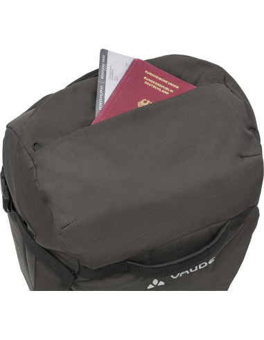 Mochila de Viaje VAUDE Mundo 65+ Unisex Negra 65L