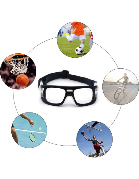 Gafas Deportivas MEIBAOGE Unisex Antivaho y Antichoque Gafas Deportivas MEIBAOGE Unisex Antivaho y Antichoque