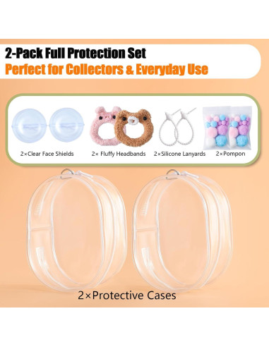 Estuche Protector Babeezy 2 Pcs para Figuras 5-6" (12.7-15.2 cm)