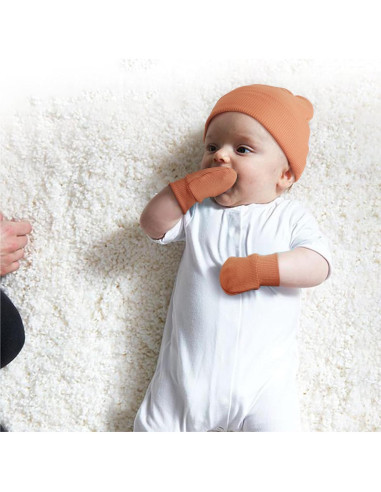 Conjunto Gorro y Manoplas BQUBO Bebé 0-6 Meses Unisex