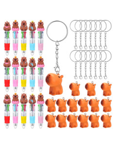 Set de Papelería ShinyRelief 15 Piezas Capibara Multicolor