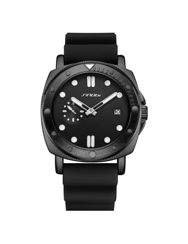 Reloj para hombres Guandong S9922G con calendario y bisel giratorio