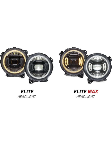 Faros LED Diode Dynamics Elite para Jeep JL Wrangler 2018-2025 Faros LED Diode Dynamics Elite para Jeep JL Wrangler 2018-2025