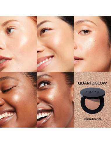 Iluminador y Rubor en Crema Saie Glow Sculpt Quartzglow 4.57 g